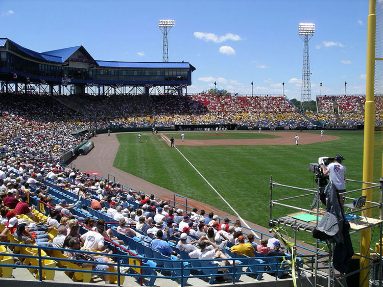 College World Series Omaha's Rosenblatt Stadium