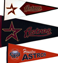 Houston Astros pennants