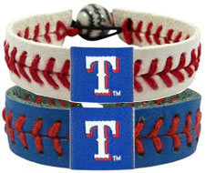 Baseball leather and thread bracelets