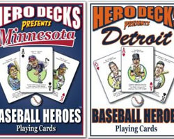 Hero Decks baseball poker cards