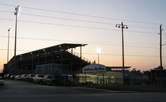 Drillers Stadium in Tulsa, upon which the sun figuratively set in 2009