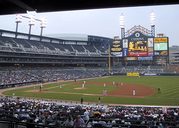 Tigers changing outfield dimensions at Comerica Park