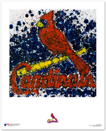 St. Louis Cardinals Baseball Team Logo Editorial Photography