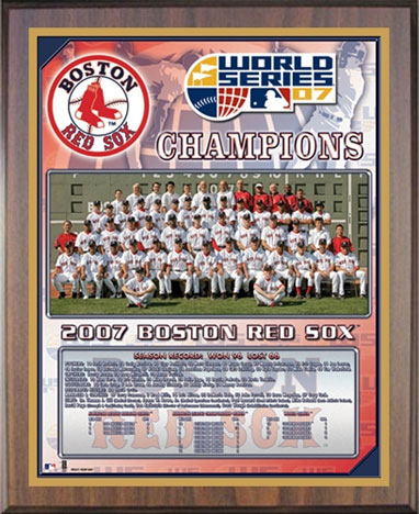 Boston Red Sox 2004 World Series Champions Healy Plaque