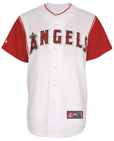 MLB Los Angeles Angels Alternate Replica Jersey, Red  Los angeles angels,  Sportswear, Los angeles angels baseball