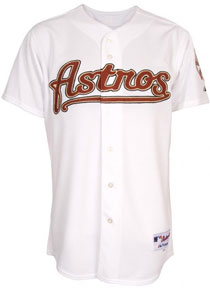 Houston Astros #7 Authentic Team Spec Red Jersey Nameplate Removed 48  DP35398