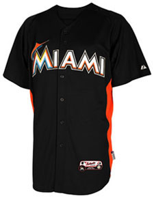 MLB, Shirts, Majestic Jose Reyes Miami Marlins Baseball Jersey
