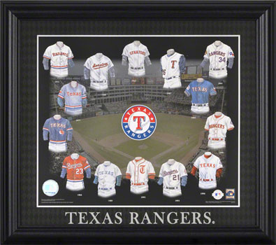 Photos: Rangers uniforms throughout the franchise's history