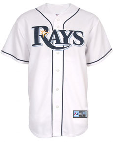 Custom Tampa Bay Rays Two-Button Jersey - Tampa Bay Rays-MAI383