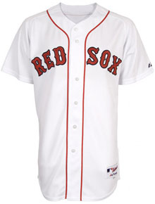 Dustin Pedroia 2010 Boston Red Sox Away Majestic Authentic MLB Jersey