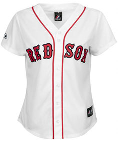 Lids Boston Red Sox Women's Plus Alternate Replica Team Jersey