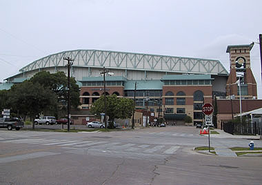 Downtown Houston, Minute Maid Park Entrance - Home of the Astros