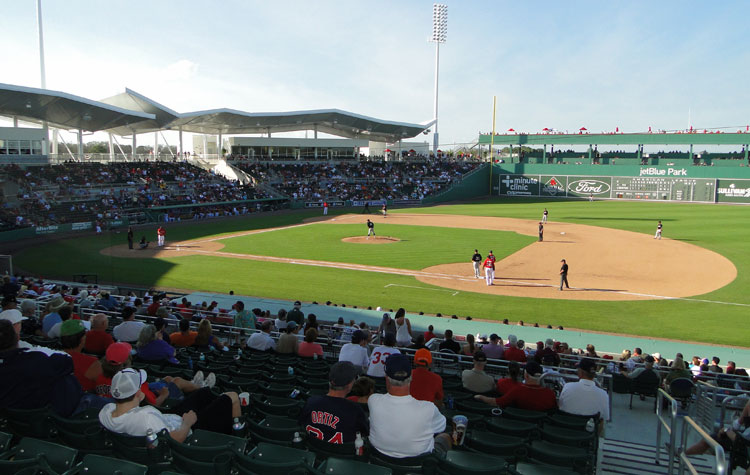 RED SOX SPRING TRAINING at jetBlue Park at Fenway South