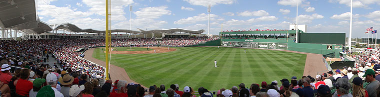 JetBlue Park at Fenway South preparing for Spring Training in