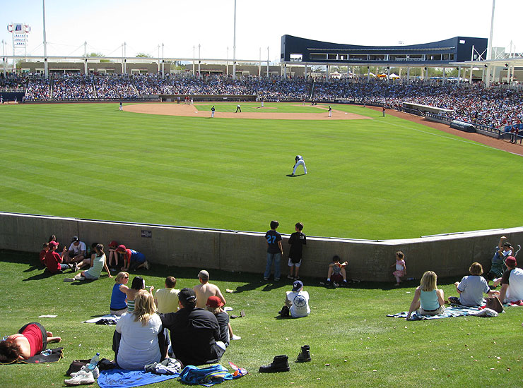 Brewers spring training facility renovations underway at Maryvale Park