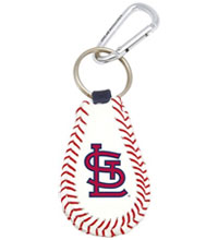 St. Louis Cardinals Baseball Glove Keychain Silvertone Keyring Souvenir Gift