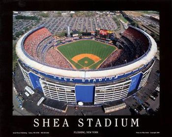 Shea Stadium, Citi Field and the Mets Team Store as seen f…